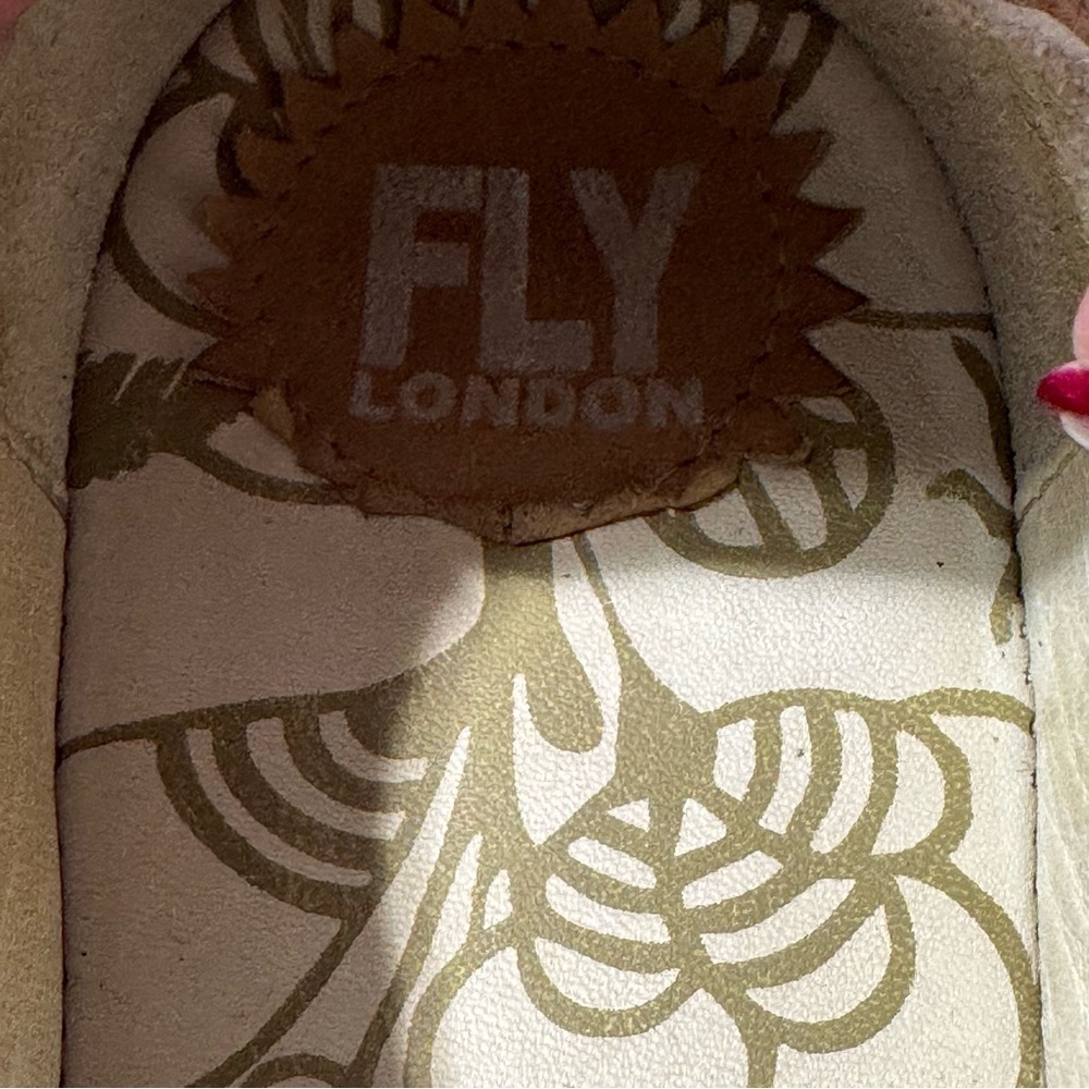Fly London Flats Light Brown Size 37 (6.5) Leather - Picture 5 of 10